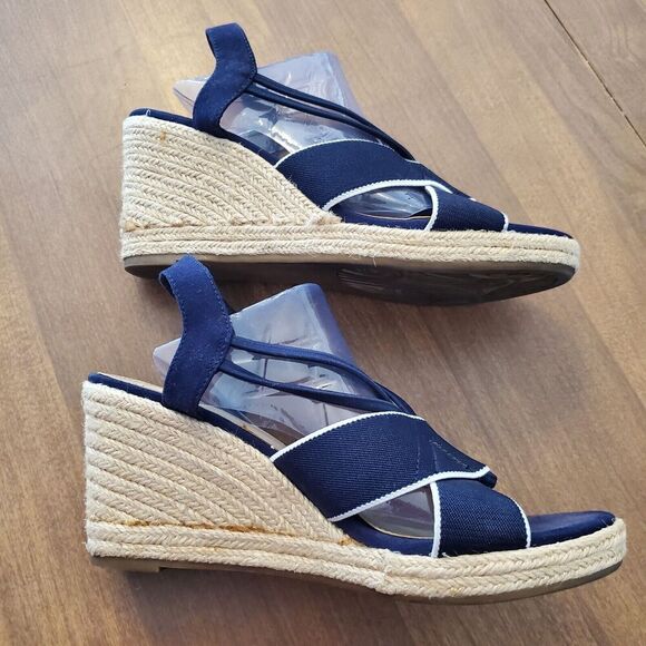 Impo Tiza Women's Size 6.5M Espadrilles Wedge Sandals, Tegan Fabric Open Toe - Picture 4 of 13